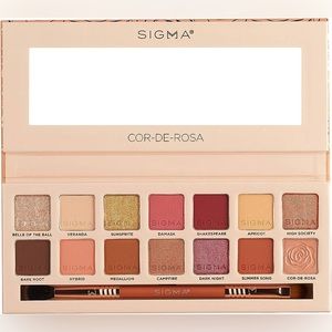 Like new! SIGMA Cor De Rosa palette